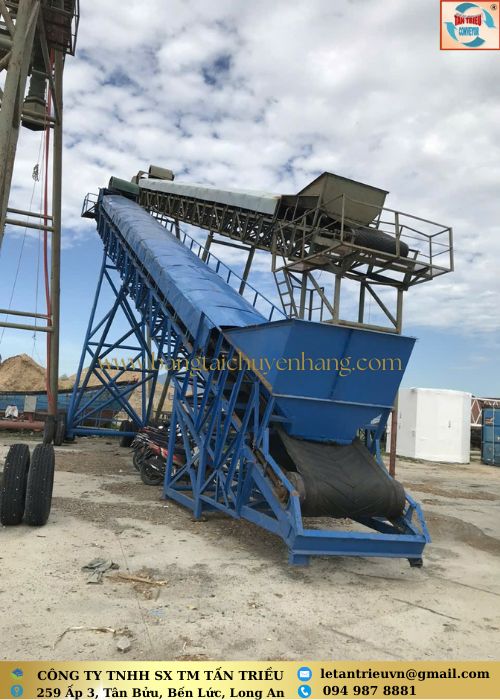 Hệ Thống Băng Tải Cao Su Công Suất Lớn